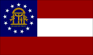 Live Answer Georgia Flag