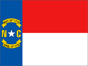 Live Answer North Carolina Flag