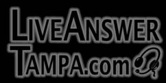 Live Answer Receptionist Tampa Logo