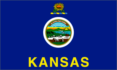 Live Answer Kansas Flag