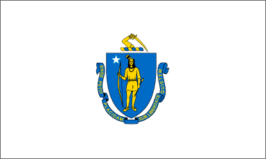 Live Answer Massachusetts Flag