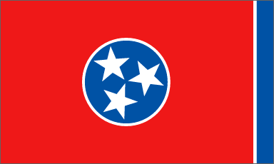 Live Answer Tennessee Flag